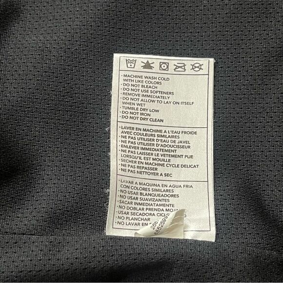 Nike Front Zip Activewear Jacket Black Size Small - Picture 8 of 9